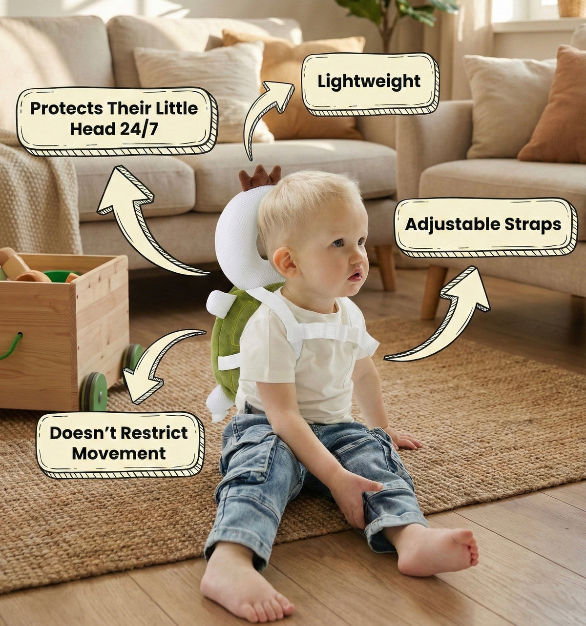 HaloCushion™ Head Protector